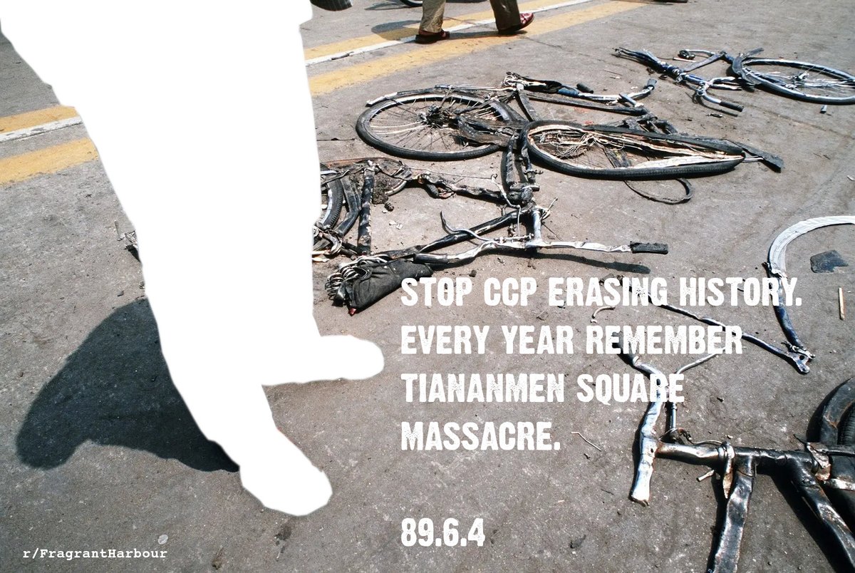 SleepingTiger84's tweet photo. #TiananmenSquareMassacre #TiananmenVigil #StandWithHongKong #FragrantHarbour https://t.co/DydeuPiUUN