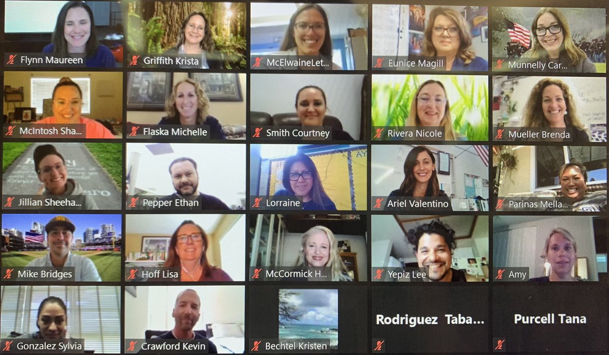 Here’s a snapshot of De Portola’s fabulous educators and staff that have been working towards anti-racism and equity throughout the year! Your smiles and hearts that welcome our students each day will change their world! <a href="/YouthSdusd/">SDUSD Youth Advocacy</a> #SDUSD #moretodo #DPStrong