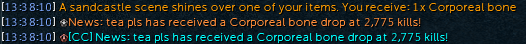 tea_pls's tweet photo. Got a bit of a backlog of stuff but here are some shots of my Corp camping! MWS can rest a bit now :D

2,775kc Corp Beast log! https://t.co/ZZuKl6KfBB