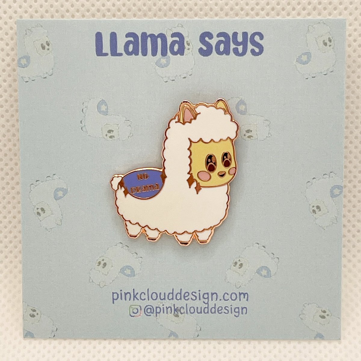 pinkcloudkawaii's tweet photo. No drama llama #pingamestrong https://t.co/9DUBGxkaTe
