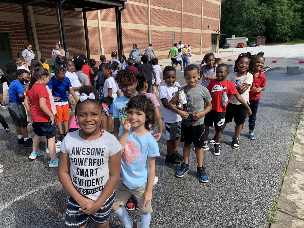 Field Day Fun ! Water +  hot day = all smiles 😉