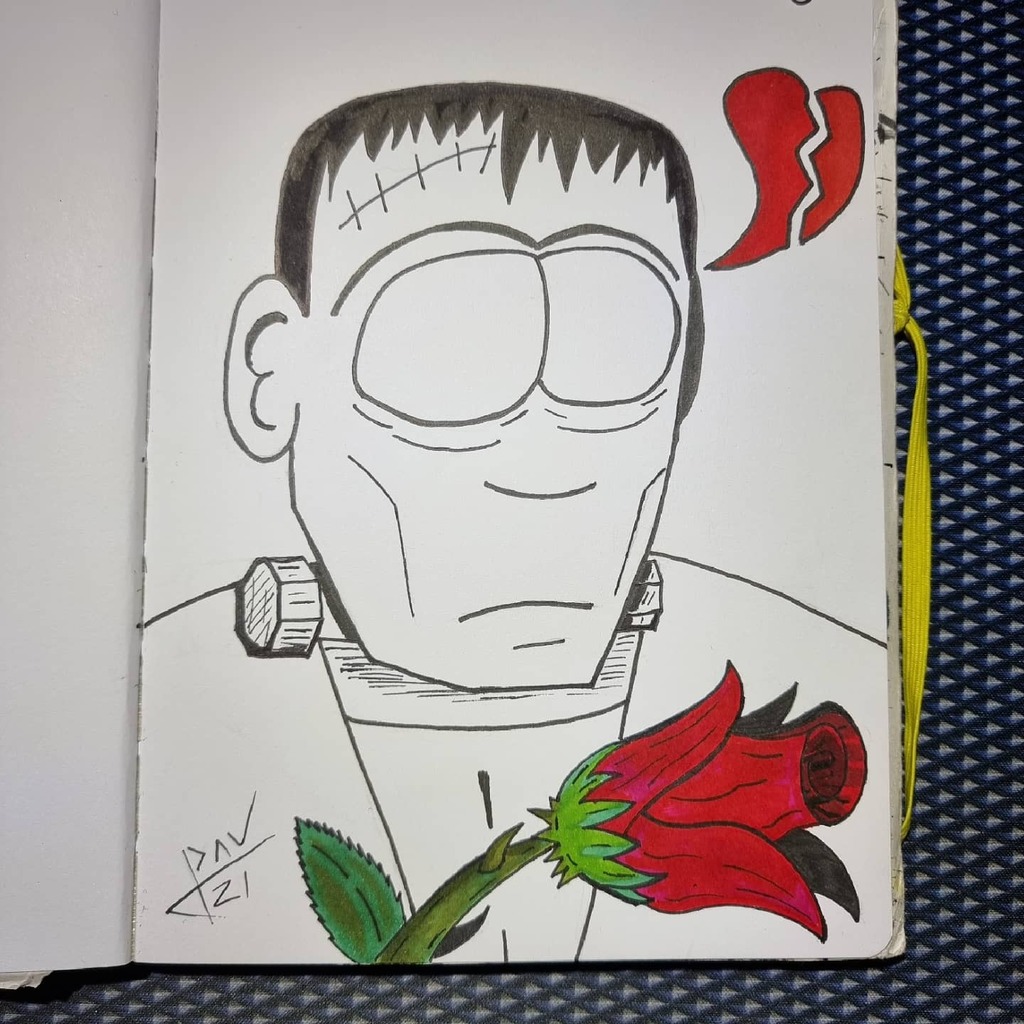 PauTuitter's tweet photo. Sigo con la serie improvisada de monstruos clásicos, el monstruo de Frankenstein, aunque a mi me gusta más lo del Moderno Prometeo, es simplemente maravilloso y descorazonador... 
_
#dibujo #tinta #nosferatu #monstruo  #hammer #dracula #vampiro #art #art… https://t.co/9515vfK0a9 https://t.co/k7glMPyEZ5