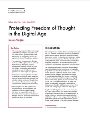 CHASS_Aus's tweet photo. #Breifing #paper 'Protecting freedom of thought in the digital age', https://t.co/Uo5uHMyYhh https://t.co/BMPMNXk4V4