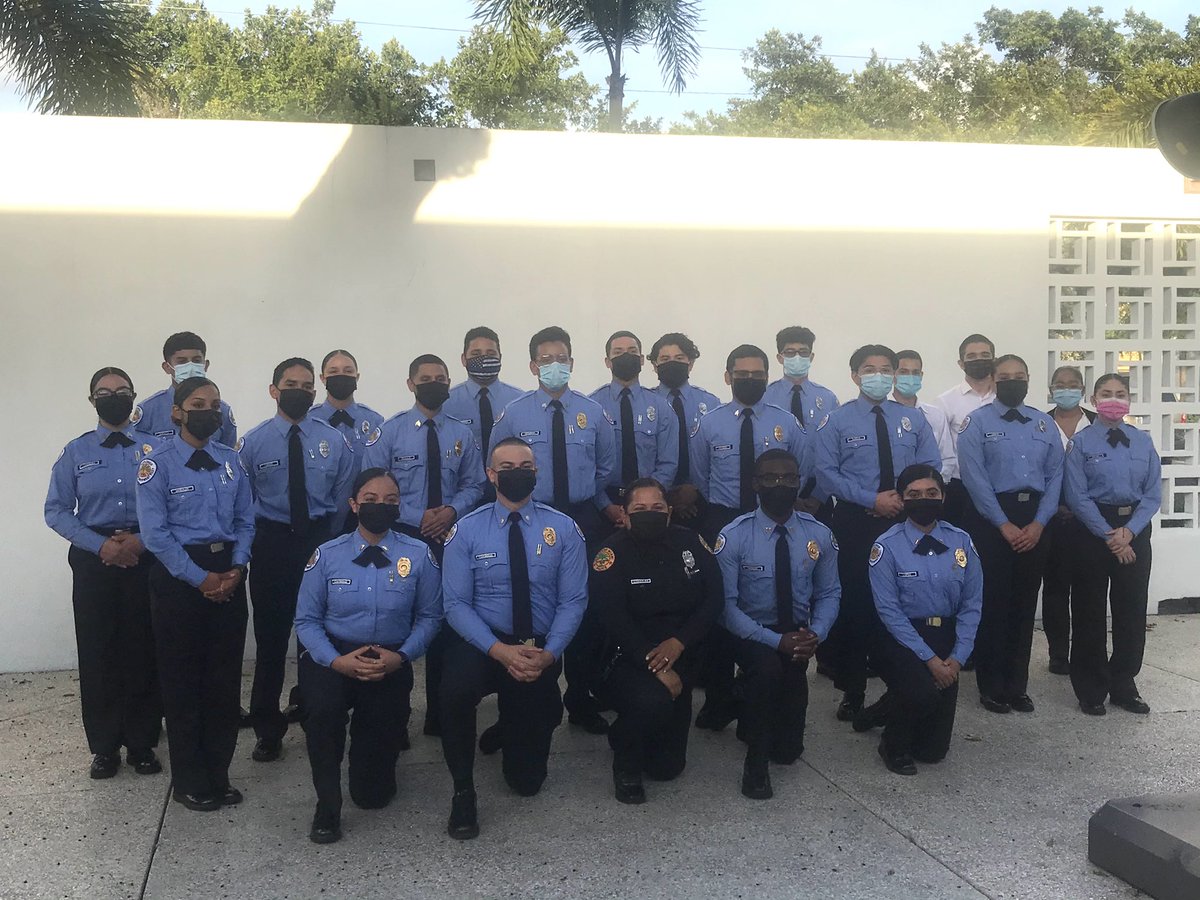 CarlaGonzalez12's tweet photo. After 7 years of dedication, commitment, leadership and love for the City of Miami Police Explorer Program, Explorer Major Pablo Contreras led his last meeting as their leader. The future is looking brighter than ever for the City. #Post122❤️ #ProudMommaBear #PoliceMom https://t.co/cr4WGOEXQk