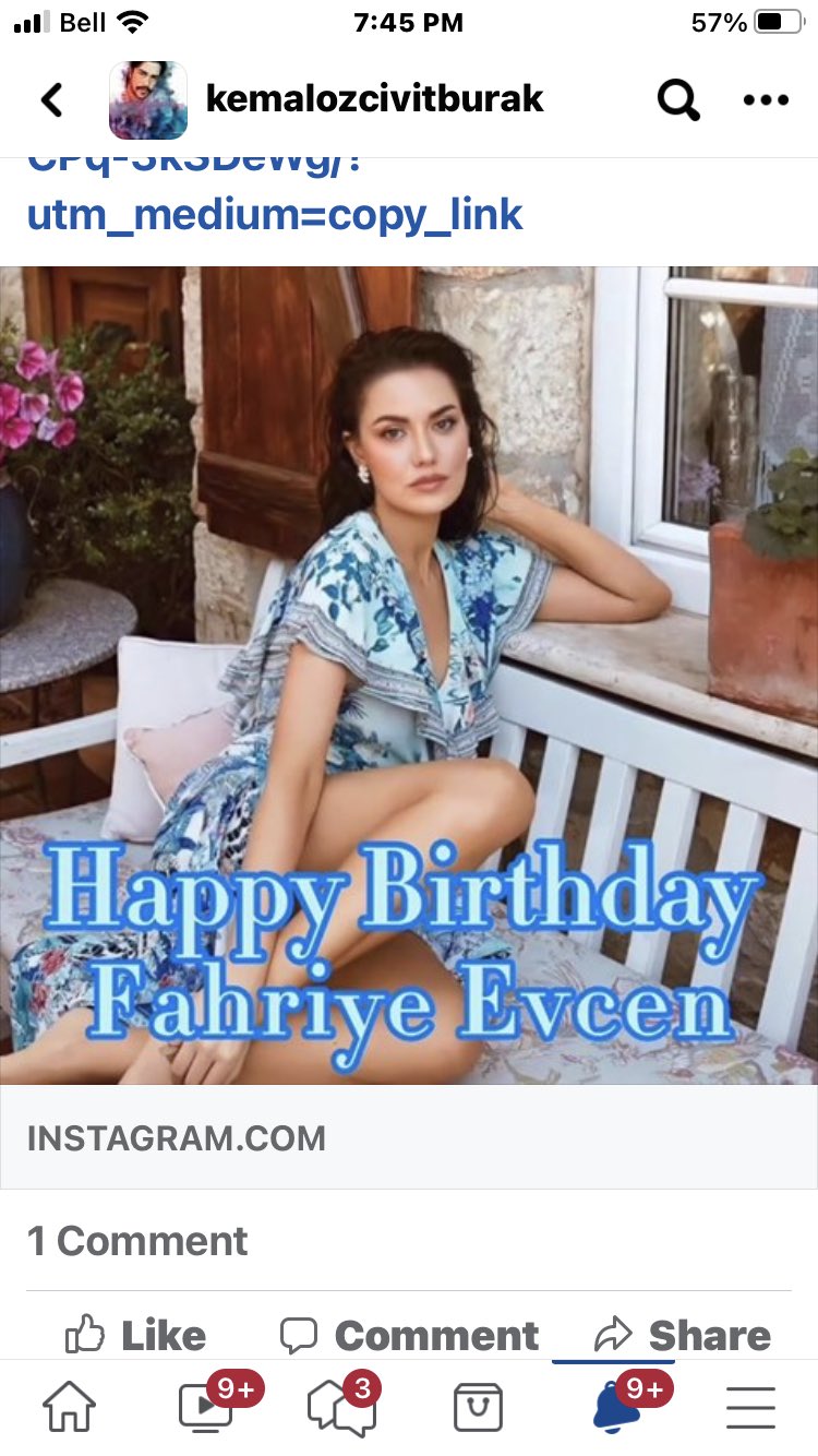     Happy birthday. to a beautiful queen Fahriye Evcen        