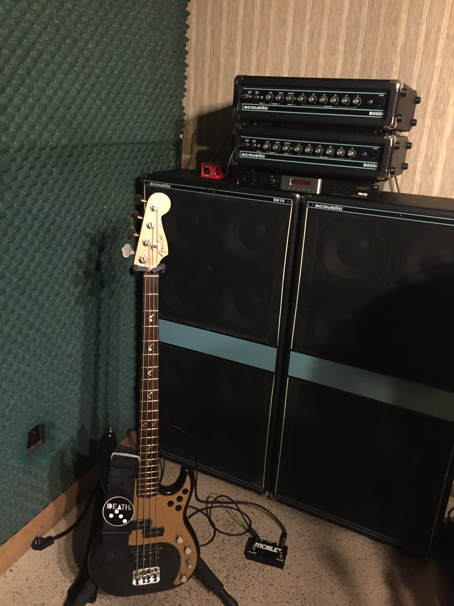 Getting Ready To Rock!!!!
DEATH getting back in session.