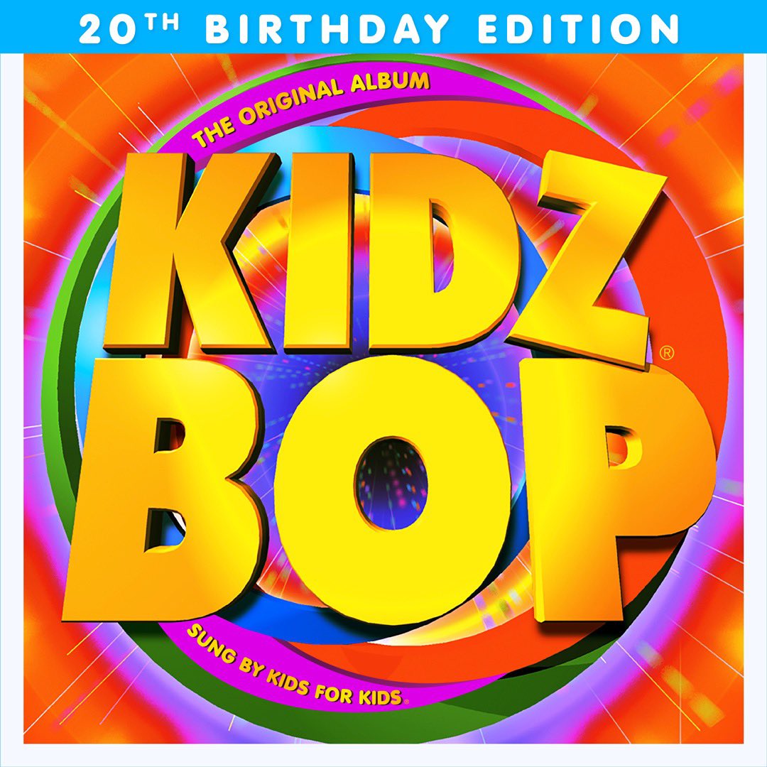 Oops!...We Did It Again🤭🎤🎉The album that started it all is back &amp; BIGGER THAN EVER💿✨⁣
⁣
To celebrate our 20th birthday we reached into the vault &amp; re-recorded our original album of Y2K classics🎶⁣⁣
 ⁣
KIDZ BOP 1 (20th Birthday Edition) is OUT EVERYWHERE JUNE 25th🎧⭐️🎸