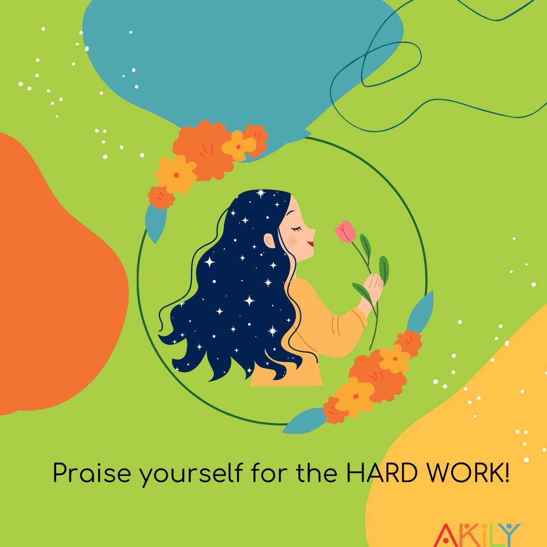 explore_akily's tweet photo. Praise yourself for the work you did today!!!
Say it loud: “Today I did a good job at _____!” 
#parenthood #selfcare #Selfesteem https://t.co/8HtNh6RT9Y
