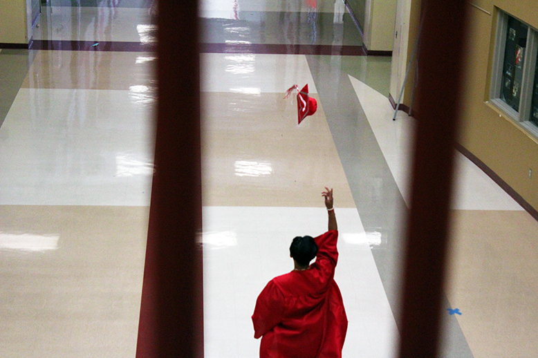 thefuelonline's tweet photo. And you know, just walking out for the last time! Two days away... #ClassOf2K21 #RocketPride | Photo by @logandomingue20. https://t.co/WUy9t2ao1w