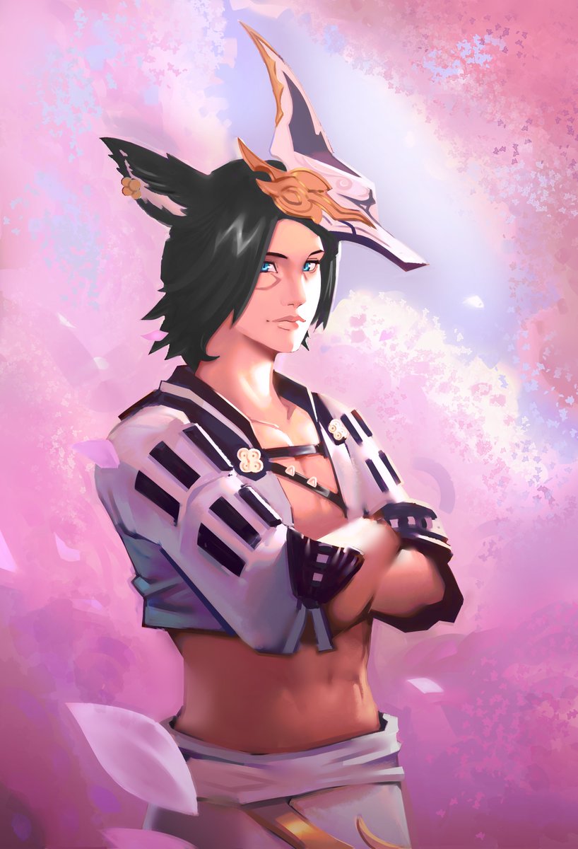 _Bontah's tweet photo. Commission made for @Lion_DaProerd  
Thank a lot for the support and I hope you enjoyed it 😻.

#Commission #FFXIV #FFXIVART #fanart #digitalart https://t.co/DxxTwjciXZ