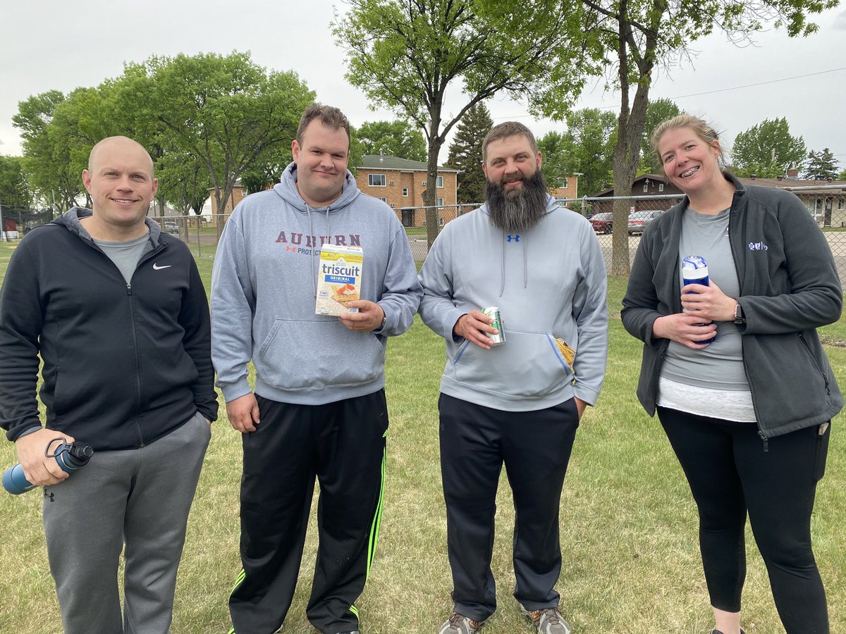 Never forget snacks and drinks. #hydration #FMWFcorpcup #corpcupBCBSND