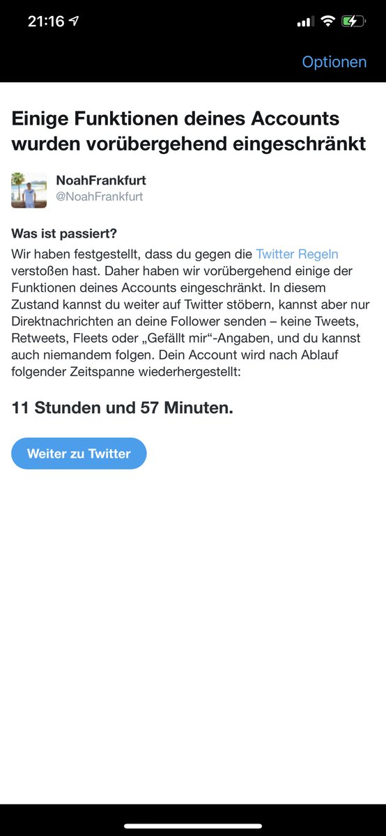 Hab grad 12h Sperre auf Main, deshalb 2. Acc für den Fall der Fälle schonmal gemacht :)