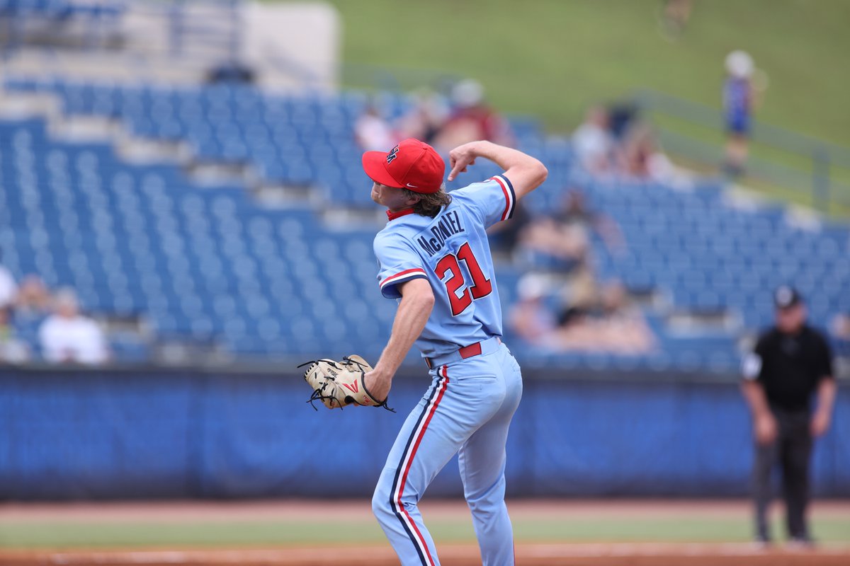 T7 | Career day from McDaniel:

6.2 IP, 4 H, 0 R, 11 K 🔥

Brandon Johnson coming in to close off the seventh inning.