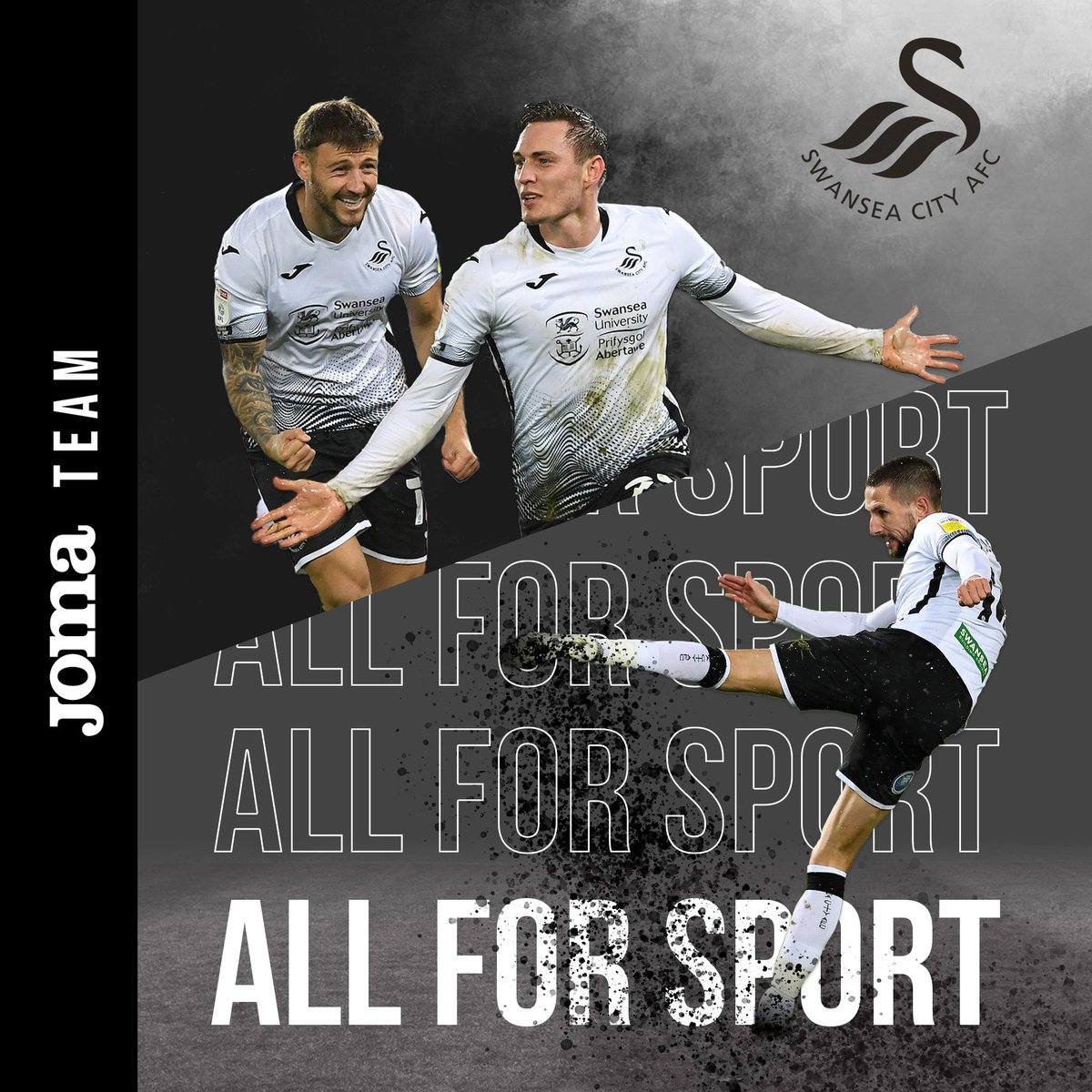 👕 Giveway.

🤍🖤 Swansea take on Brentford in the Play-off Final this weekend. Thanks again to <a href="/JomaSportUK/">Joma Sport UK</a> we're giving away another signed 20/21 home shirt.

To enter;

1. Follow <a href="/JomaSportUK/">Joma Sport UK</a> &amp; <a href="/The_Kitsman/">The Kitsman</a>
2. RT the Tweet
3. Guess the score

⌚ Drawn this Sat 3pm - Kick off