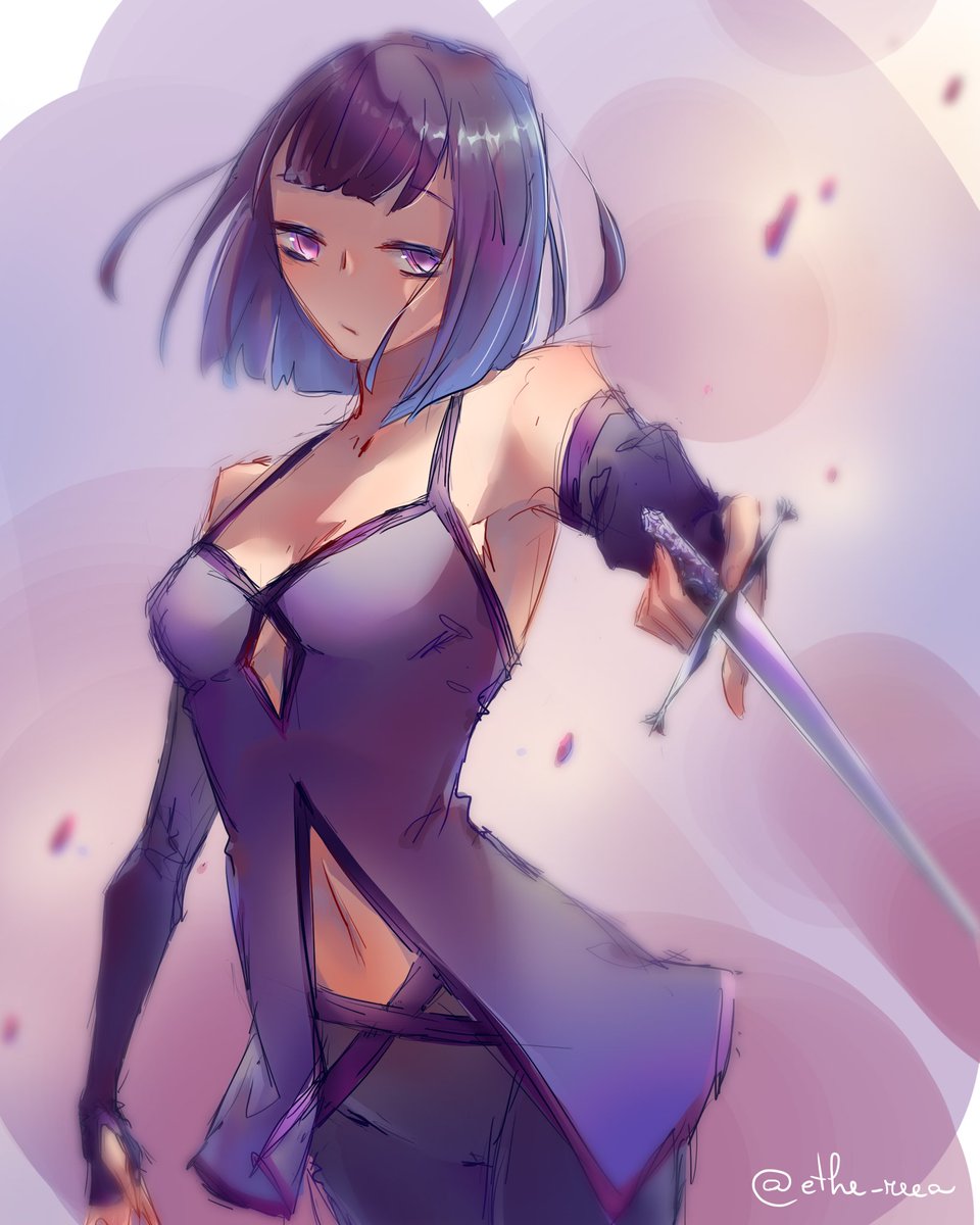 ethe_reea's tweet photo. My Oc Dhalia 🌺
Black or white background,, I can't decide 😆
#oc #originalcharacter #characterart #assassingirl #digitalart https://t.co/Jghl8Lu8x0