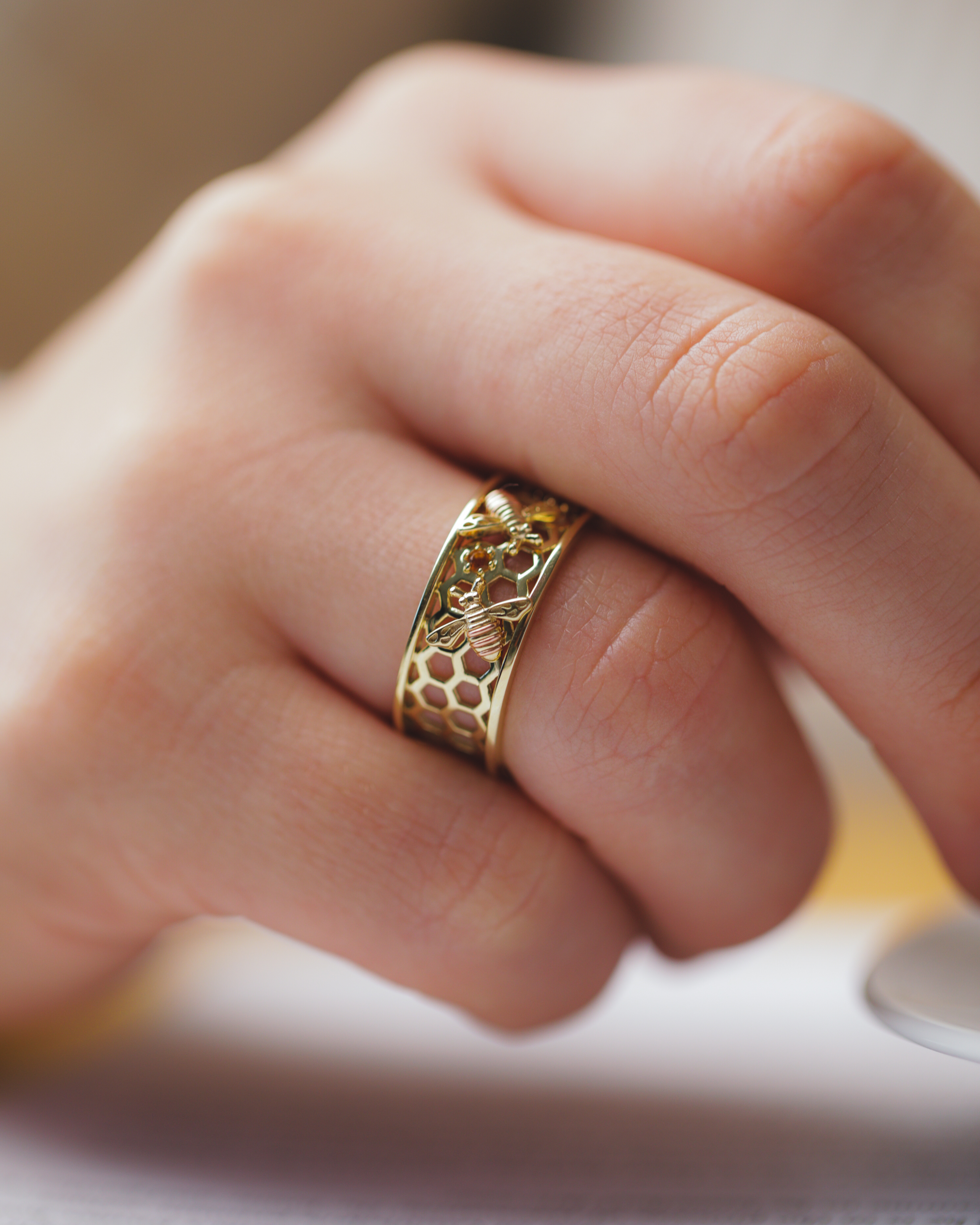 Clogau honey cheap bee ring