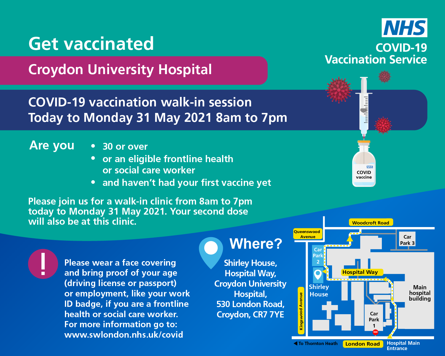 Croydon Health Services NHS Trust on Twitter "Are you 30 or over or an