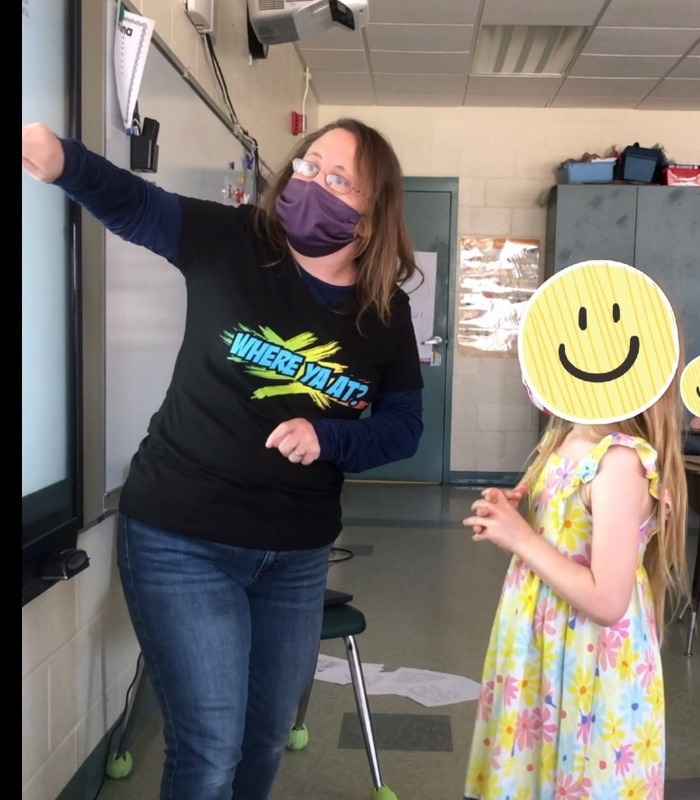 UNH TRRE C4 resident, Kristy Wells, and teaching mentor, Kristen Foss, at Lancaster Elementary School (SAU 36). Speaking of the 15-month TRRE program Kristy said, "The TRRE leadership said this year would go fast... It truly has been an incredible experience!" Three months to go!