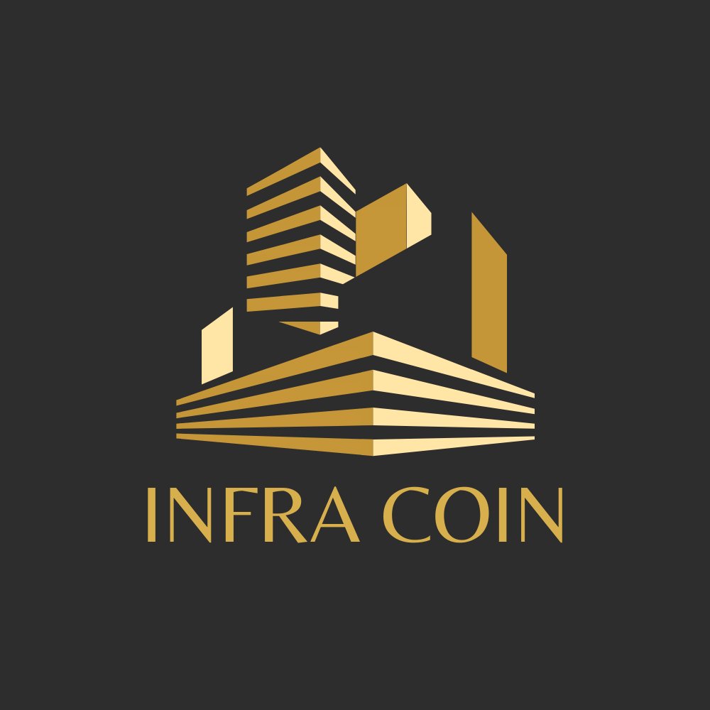 InfraCoin's tweet photo. Logo and Wordmark! https://t.co/XNuw7RwDL8
