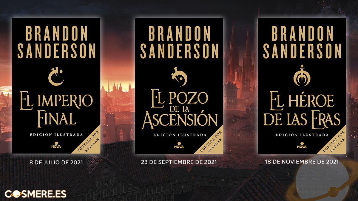 Mês de Junho dedicado a Cosmere e a Brandon Sanderson - Papéis e Letras