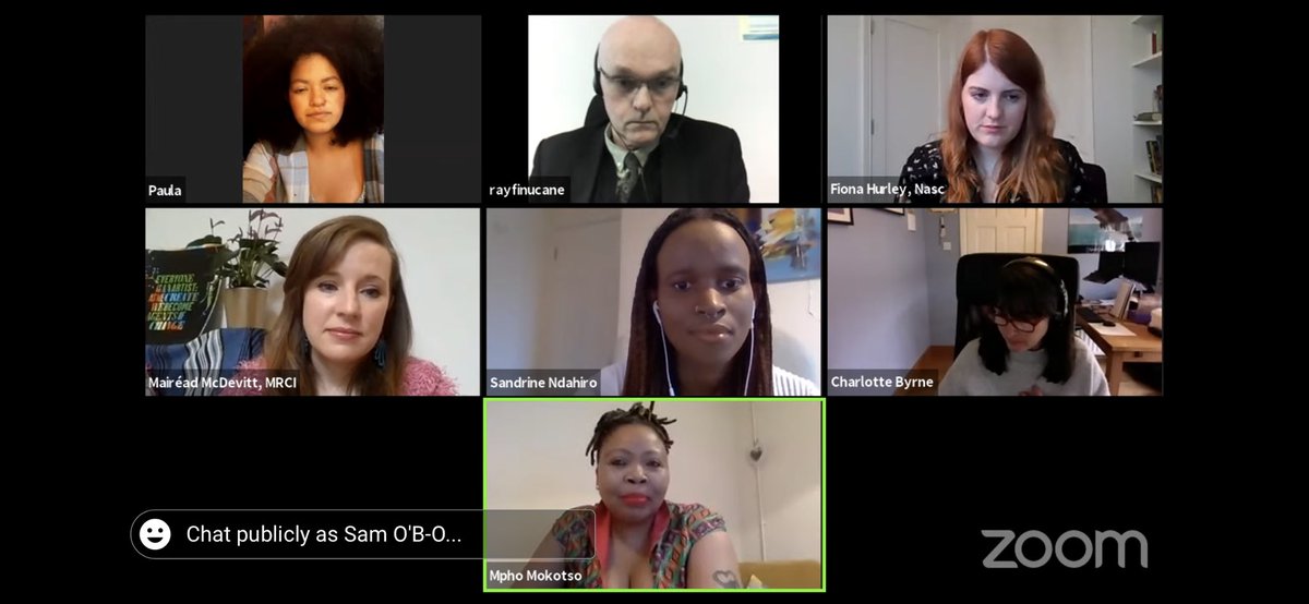 “Diversity is a strength & education is not a privilege, it is a Human Right” - @NdahiroSandrine 

DP wastes lives, education nourishes lives. 

Excellent webinar about achieving #EducationalEquality  in Ireland for people living in #DirectProvision