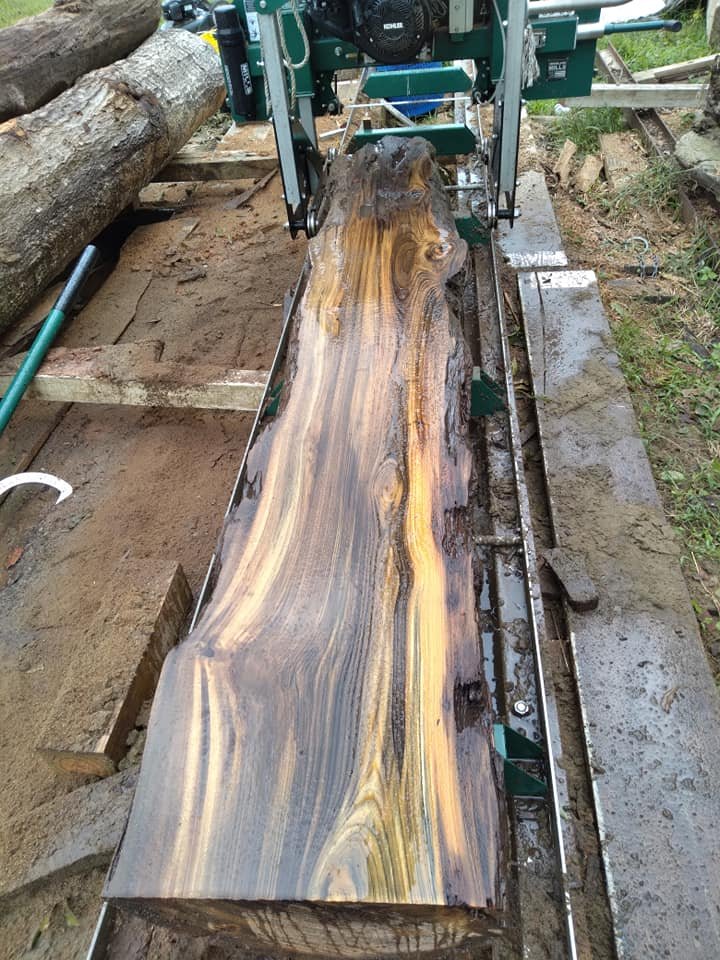 My 122 cutting sinker cypress, Woody

#hm122 #sawmill #woodlandmills #figuredwood #woodlandmills