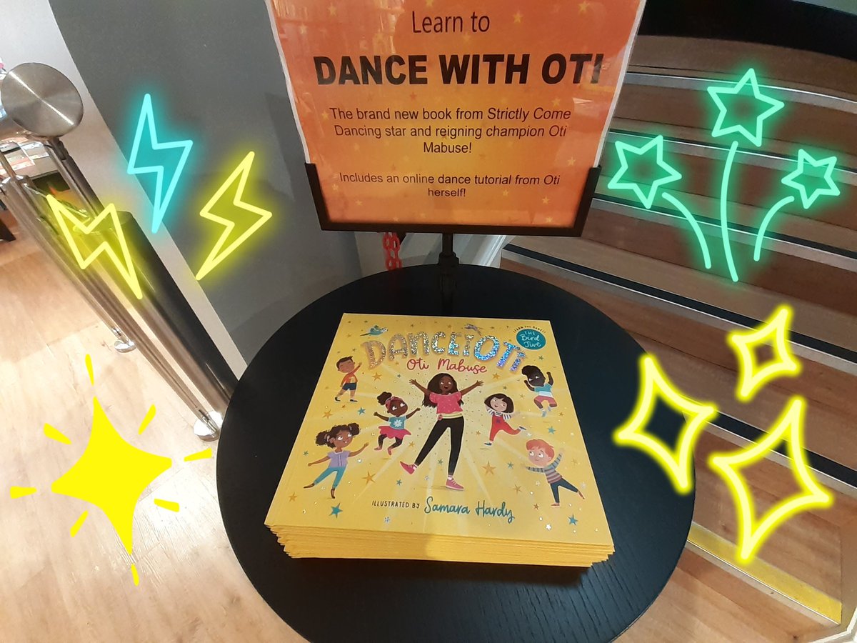 Waterstones829's tweet photo. A Champion new book from a Champion of Strictly! Learn to do that Bird Jive with the joyous Oti.. @OtiMabuse #dance #orinmycaseslightlymove #jive https://t.co/qso0n0cqza