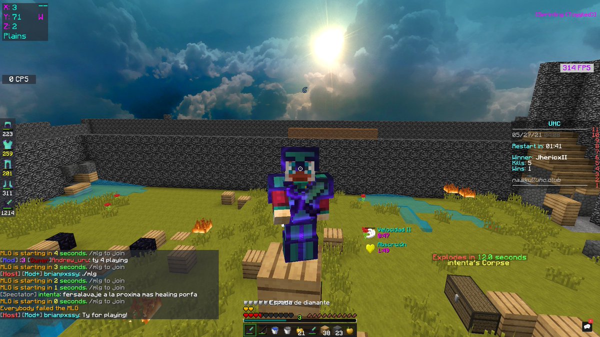 yerkohdpro's tweet photo. Por subir algo xd, win en @SkullUHC_ https://t.co/cBEwlXMgBz