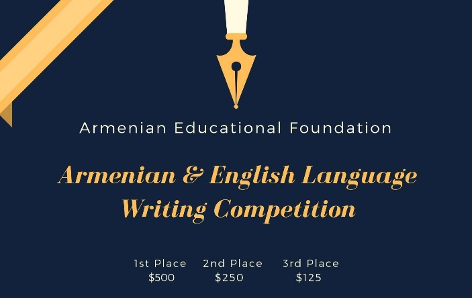 AEF1950's tweet photo. 🏆AEF's inaugural Essay Contest drew over 50 participants from Armenian high schools, immersion programs and middle schools across the country!
 
📝Visit https://t.co/zVbGYO5t3f for the list of winners and their winning essays

#AEF #ArmenianEducationalFoundation #EssayContest https://t.co/t1jeD31Hqm