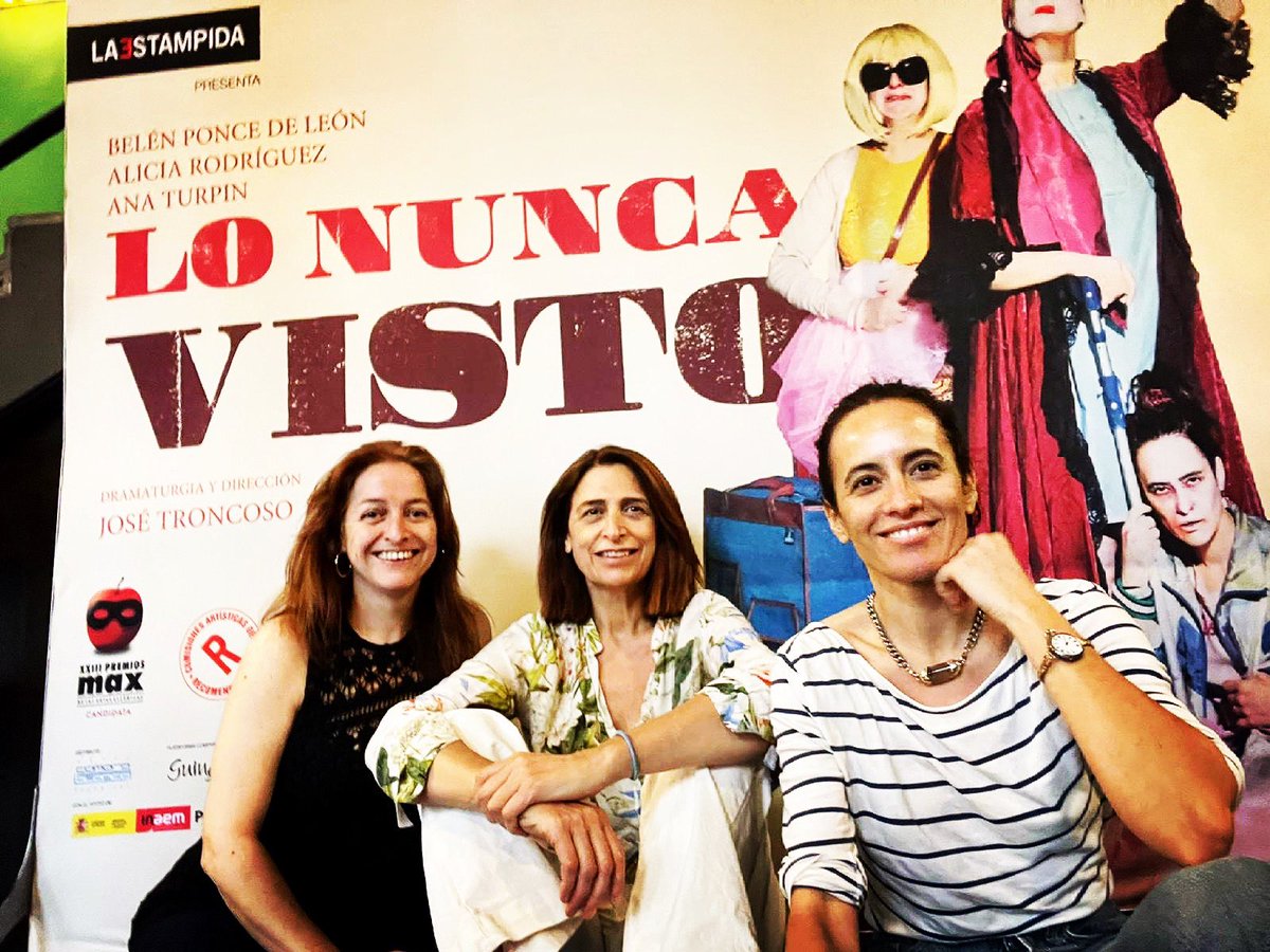 estampidateatro's tweet photo. No queremos que acabe nunca pero...
¡¡¡7 funciones y nos vamos!!!
“LO NUNCA VISTO”
@Teatro_Infanta
De jueves a Domingo.
Vive sus vidas aquí: https://t.co/BV3wR3h16D
#PegaLaEstampida con #LoNuncaVisto #lavidaesunapescadillaquesemuerdelacola
#teatro #vidas #culturasegura https://t.co/b4CMvnxRzx
