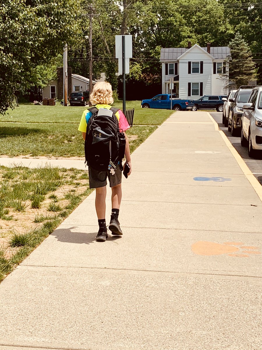 16Neal's tweet photo. My dude is officially done with elementary school 💙 Thank you to everyone at SME for the last 6 years!   #myboy #offtojrhigh @JaredNeal94 https://t.co/RPj9sbwunX