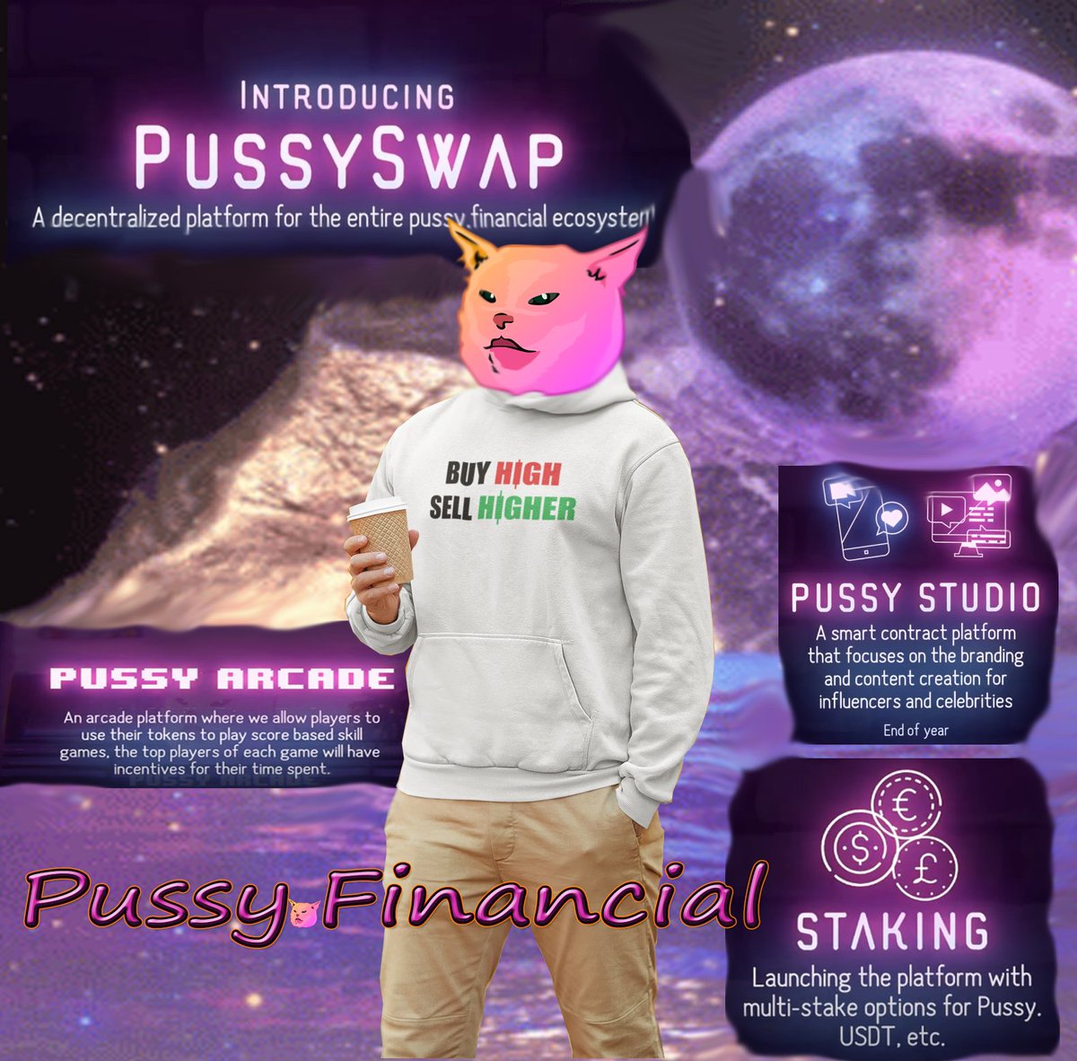 MrSkibz's tweet photo. @GoingParabolic what studly decision. The future of memetokens. actual purpose and uses. Cat people outnumber dog people.  #pussyfinancial #cryptotwitter  #cryptocurrencies https://t.co/9wFScj0TYz