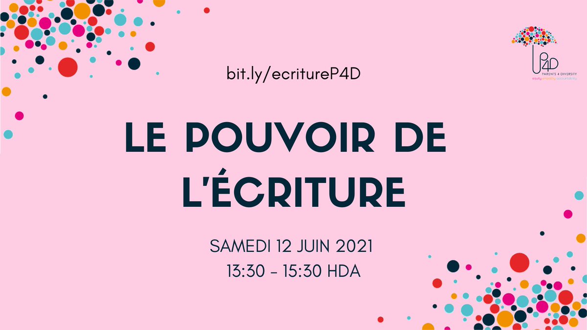 Nos prochains conférenciers! Découvrez comment sélectionner des livres qui rehaussent l’identité des enfants, apprenez à identifier les stéréotypes nuisibles et comment engager les enfants dans des conversations sur la race et les droits de la personne.

bit.ly/ecritureP4D