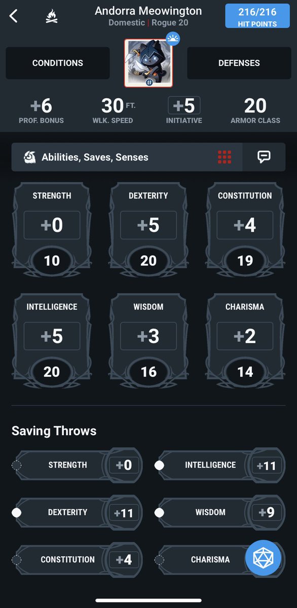 Meet Andorra, the roughest toughest and cutest Catfolk (Tibbit) from Saltmarsh! #DDBStyle
