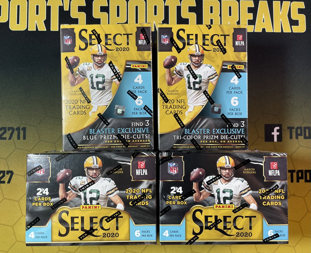Tport27's tweet photo. Hello all! We have a random team Select break tonight at 8PM CST!

$15 per spot for one, $14 each for 2, $13  each for 3-4, and $12 each for 5+!

New customers receive 15% off with code “NEW15”

🔽 Purchase your spots on my site linked in bio or on PayPal!
21 spots gone already! https://t.co/g1Lz79qPgV