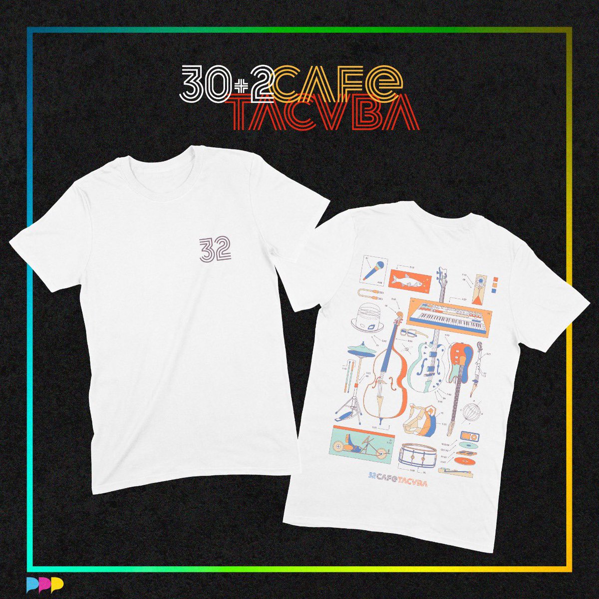 PrimarioMerch's tweet photo. Celebramos 32 años del @cafetacvba con este esquema de canciones icónicas, los colores de esta nos recuerda a las Torres de Satélite! 😍también 32% de descuento en toda la temporada pasada! 🛒💨

Disponible sólo por 32 días #QueSigaElTaconazo 🔥👠

Diseñado con amor x Ana Chavana https://t.co/znAzTHkv3A