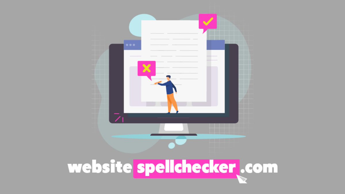 c3_software's tweet image. It’s here……Our new website spellchecking service is now available!  WebSiteSpellChecker is live, follow the link to find out all about it and request your free assessment of your websites spelling. 

websitespellchecker.com 

#seo #websitecontent #spellchecker