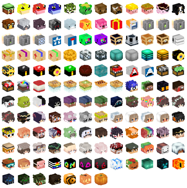 Lordrazen Here S The Next Update 139 New Heads For You Including Many New Heads From Hypixelnetwork And Dream Smp T Co U2ygfkiyre Twitter