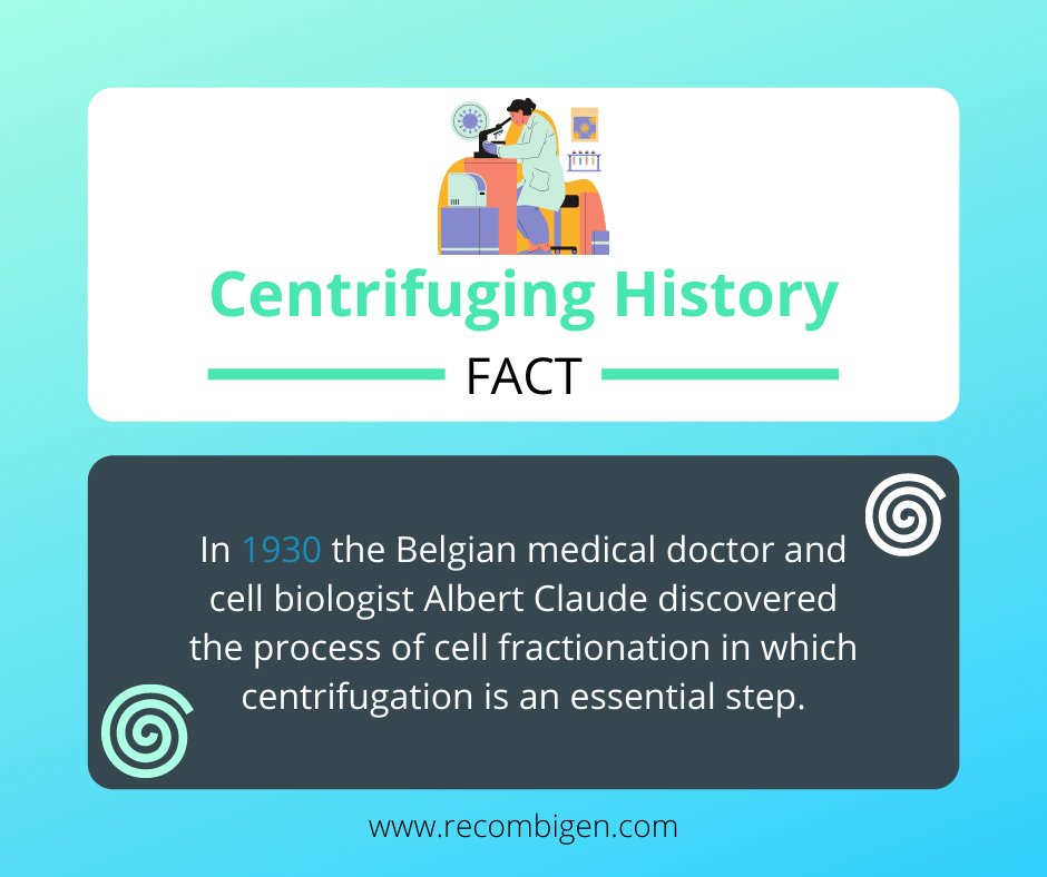 RecombigenLabs's tweet image. ⏲ History of Centrifuge

#centrifugefacts #centrifugetube #microcentrifugetube #centrifugehistory #labhistory #medicalhistory #facts #recombigen #laboratories