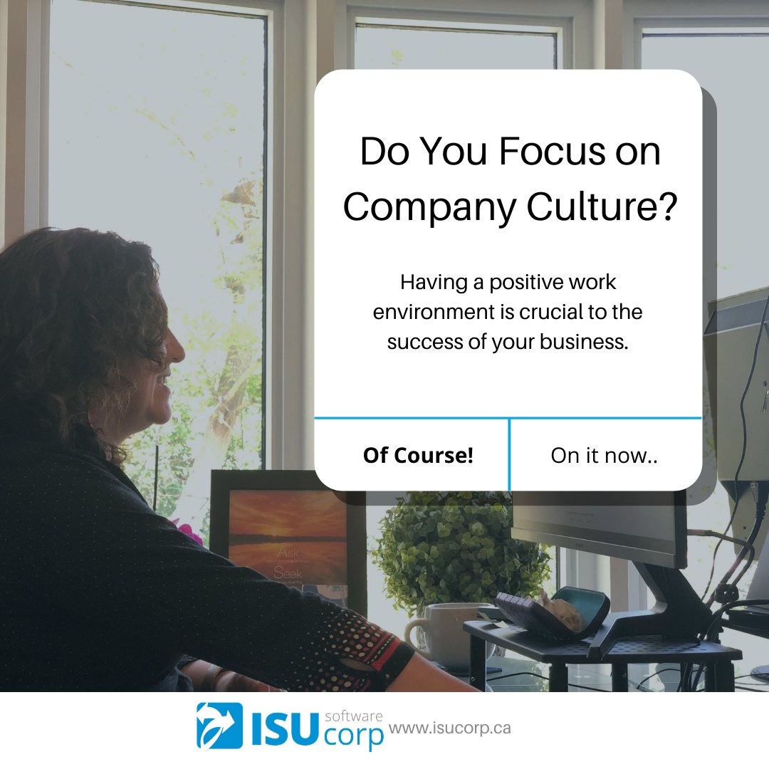 ISUCorpNews's tweet image. 🖐 Raise your hand if you love your team!

Our company culture is one of our biggest achievements. Creating an environment where everyone feels respected and appreciated is a critical factor in being successful!

#isucorp #customsoftwareapplications