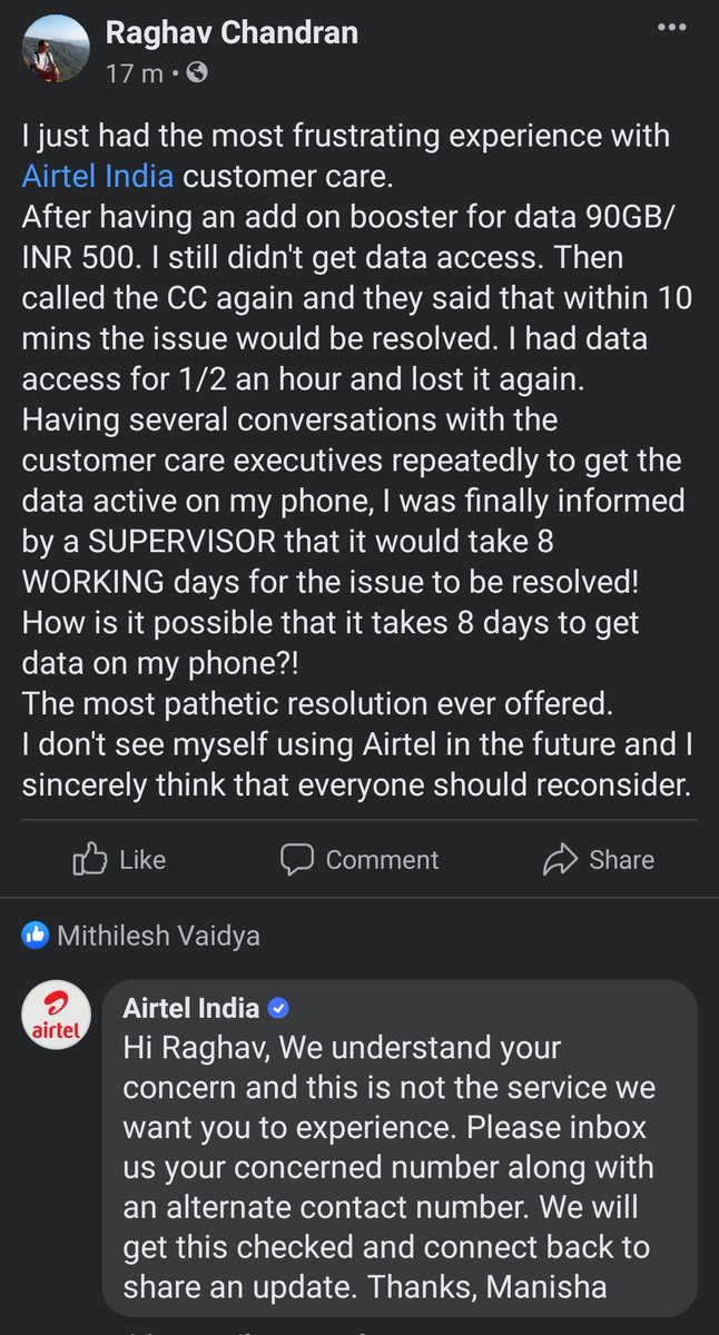 Raghav Chandran tweet media