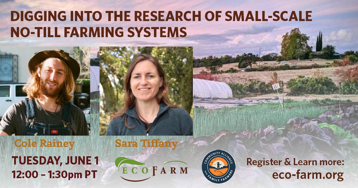 calclimateag's tweet photo. Are you registered yet? #DirtFirst @Eco_Farm 
https://t.co/nglPnbSKcZ https://t.co/Xa63eg91Jv