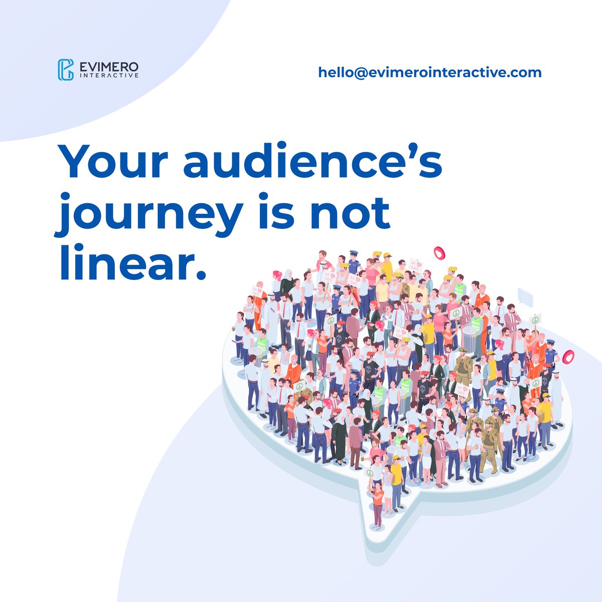 evimerointeract's tweet photo. As marketers, we need to understand that our audience have different attitudes, behavior, and ways of perceiving and consuming our content on social media.
#EvimeroInteractive https://t.co/dFbS9rlyiR