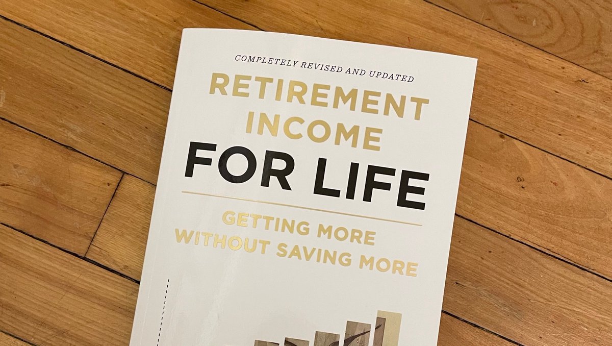 One of the books that I am reading at the moment: Retirement Income for Life by Frederick Vettese <a href="/fvettese1/">Fred Vettese</a>. A Canadian based and updated post-COVID, this book should be a must-read for anyone entering their retirement years!