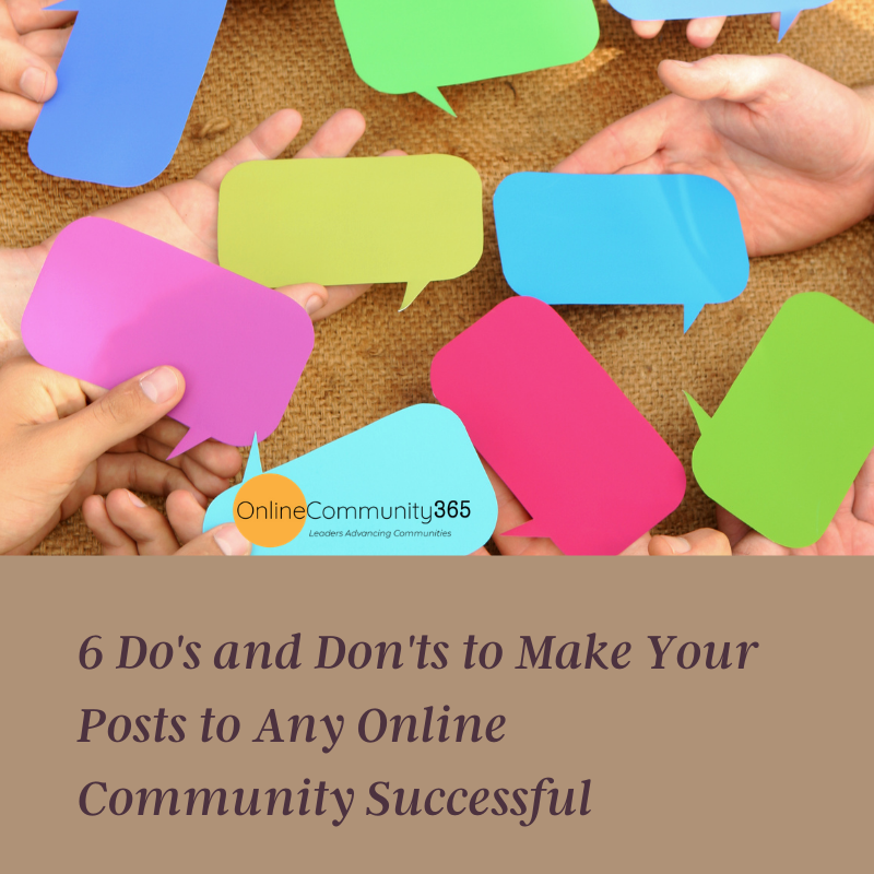 OnlineComm365's tweet photo. Are you getting crickets in response to some of your posts online? Here are some tips to ensure you receive the feedback or answers you're looking for.
https://t.co/MAzquha8Hj
#onlinecommunitytips #onlineadvice #onlinecommunity #OC365 https://t.co/ytsHVng55k