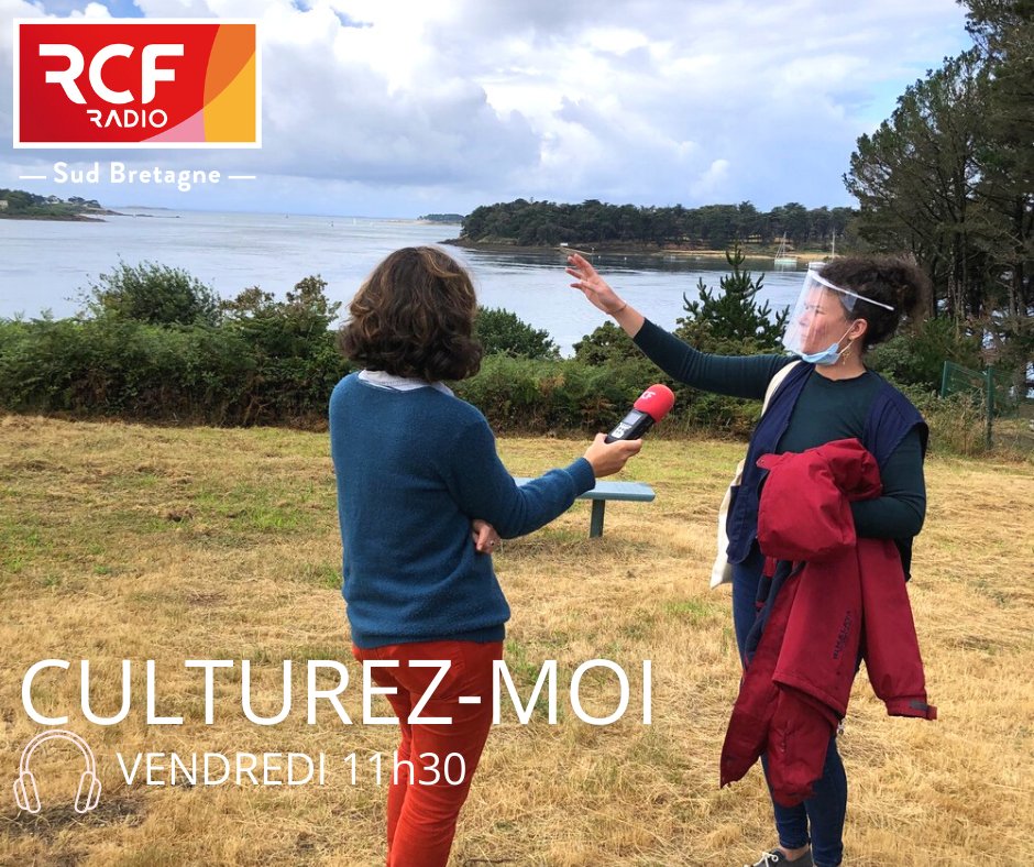 RCFSudBretagne's tweet photo. [Culturez Moi] Chaque vendredi, Marie-Alix vous partage ses coups de cœur culturels 100% #Morbihan ! Demain, émission spéciale 40 ans de la FM avec @RadioBalises #TimbreFM #LARG et #RCF . #Vannes #lorient #augan 
Notre métier ? Vous donner la parole.
#FetedelaRadio https://t.co/tdGLcX2Mjp