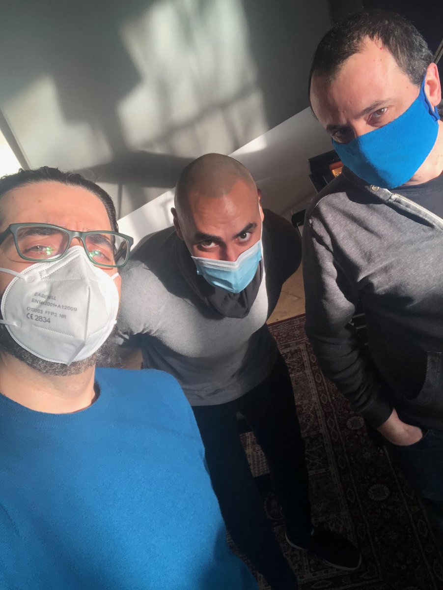 extendedplace's tweet photo. 🎹 TOI TOI TOI to @MadrigalPiano for his today performance with the @filarmonibogota!!!🎶In this picture he's together with @extendedplace Founder &amp; Producer @alethestar and #TommasoCancellieri 🎧#extendedplace #extendedplacerecords #EPrecords #producedbyalessandrostella https://t.co/RstP68fIPn