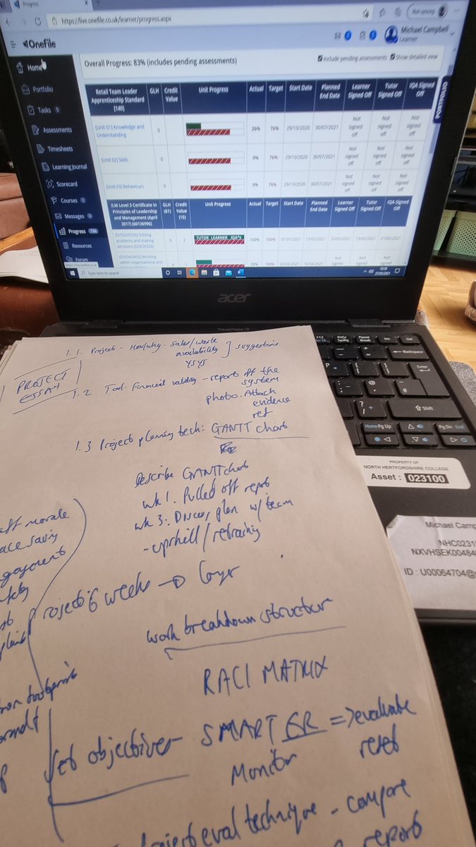 MichaelC7789's tweet photo. One more essay and work-based project to go and my Apprenticeship will be complete! Really enjoyed the course; engaging and informative. Grateful for the opportunity! #coopapprentice @coopuk @Macmillan005 @roanirving @CranstonGraeme @VickiMains https://t.co/T3rws7n2vd
