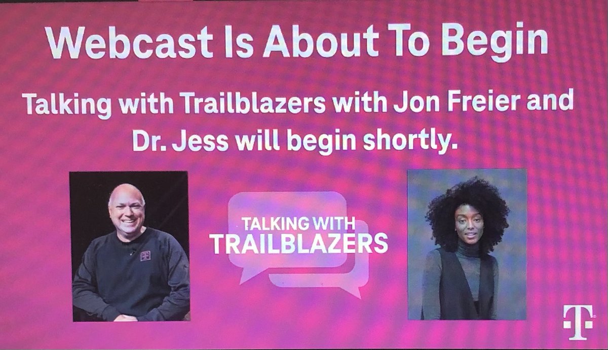 DarylMi91281068's tweet photo. @AskDrJess @JonFreier is about to have a conversation on Mental Health. This is so awesome for a company to provide these types of services #IMCustomerObsessed @damonloschiavo @mferrandina Thank you @TMobile https://t.co/vEzc5ysf0N