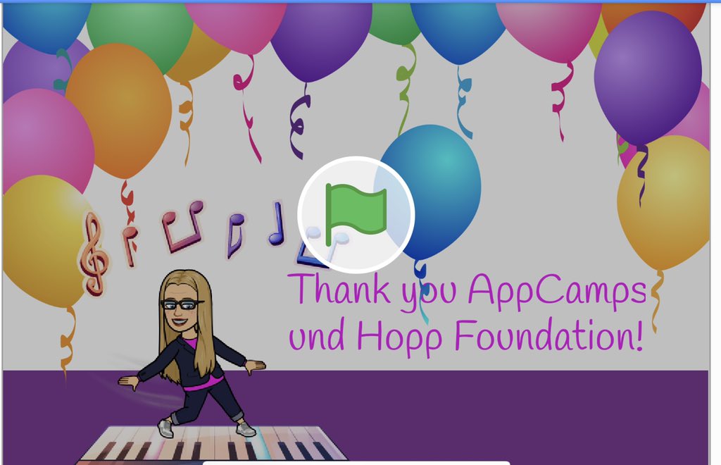 annekatweiss's tweet photo. Grundlagen Informatik mit @app_camps bei @HoppFoundation: 
Lohnt sich für Einsteiger - kann jetzt viel Neues und trau mir zu, es auch mal in meinem Unterricht zu probieren
Dank mit @scratch Karte für diese Möglichkeit des Lernens. 
https://t.co/TjOhz9kadT
#twlz https://t.co/yifBCnKZMi